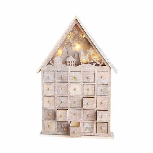  Ngôi Nhà Gỗ Đếm Ngược Giáng Sinh 