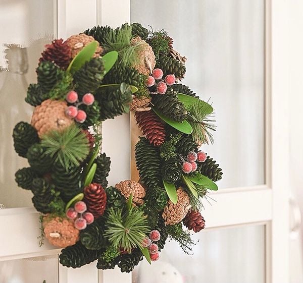  Vòng Giáng Sinh Thông Dài 