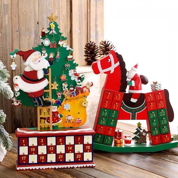  Ngựa Gỗ Đếm Ngược Giáng Sinh 