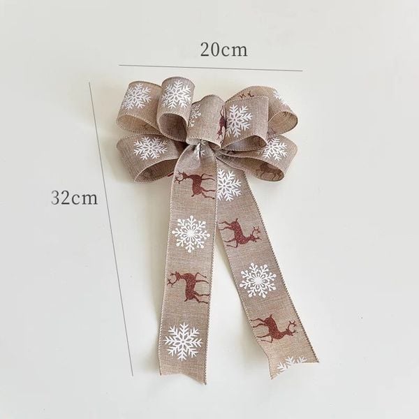  Dây Nơ Tuần Lộc Tuyết 