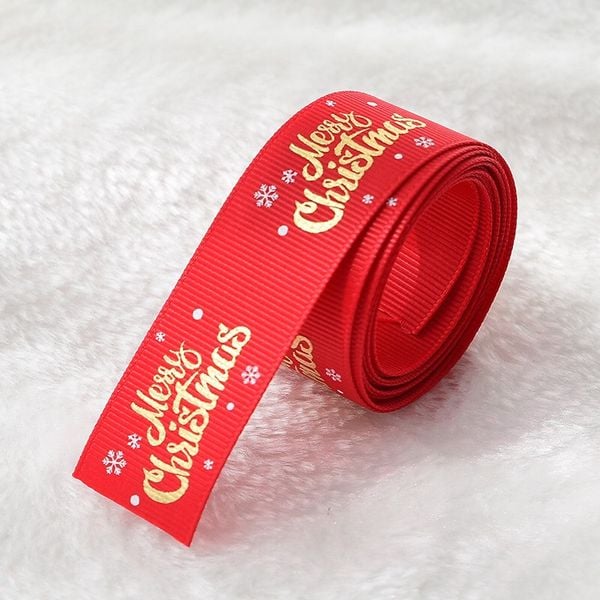  Dây Nơ Xmas Khổ 2,5cm 