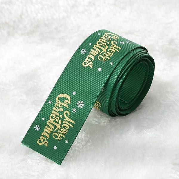  Dây Nơ Xmas Khổ 2,5cm 