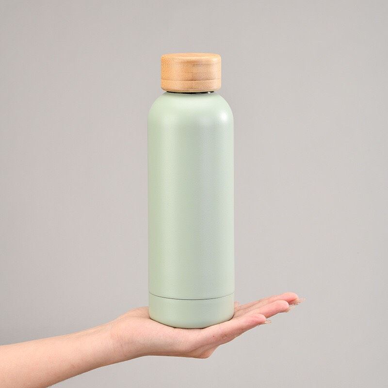  Bình Pastel Nắp Gỗ (500ml) 