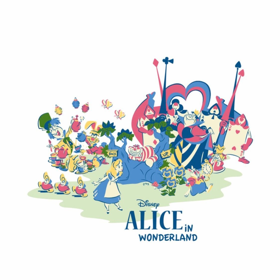  Bộ Trà Alice in Wonderland 