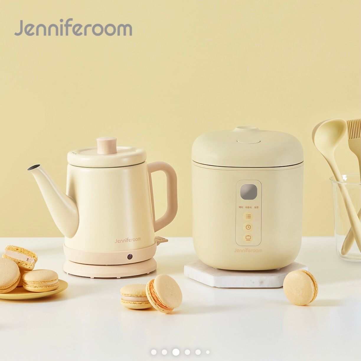  Ấm Đun Siêu Tốc Macaron Jenniferoom 