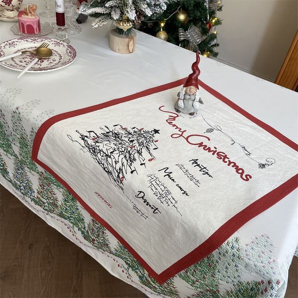  Tấm Vải Merry Viền Đỏ 