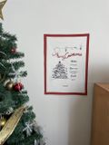  Tấm Vải Merry Viền Đỏ 