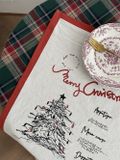  Tấm Vải Merry Viền Đỏ 