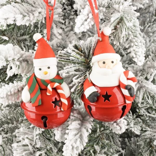  Chuông X'mas Người Tuyết, Santa 