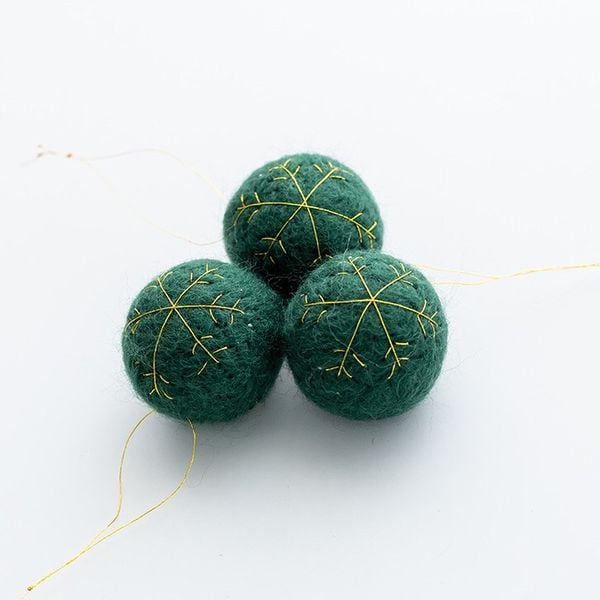  Bông Tròn Treo Cây Thông 