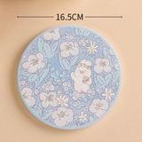  Lót Cốc Thỏ Hoa 