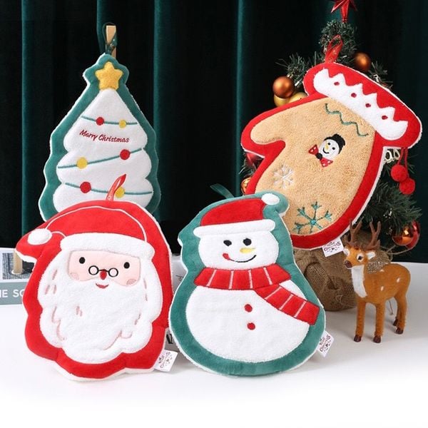  Khăn Lau Tay Giáng Sinh 