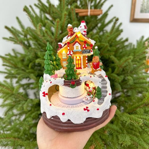  Hộp Nhạc Đoàn Tàu Tuyết 