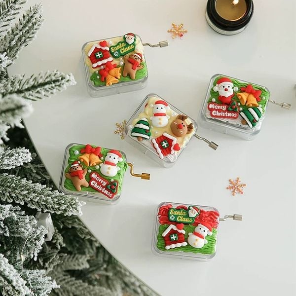  Hộp Nhạc Giáng Sinh Handmade 