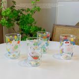  Cốc Thủy Tinh Thỏ Tinh Nghịch 