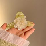  Kẹp Tóc Hoa Trà Trắng 