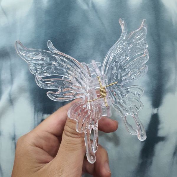  Kẹp Bướm Trong Suốt 