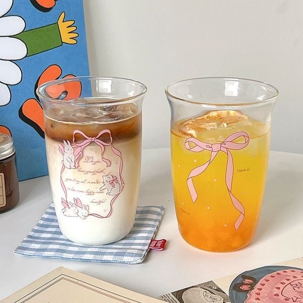  Cốc Nơ Thỏ Nơ Hồng 