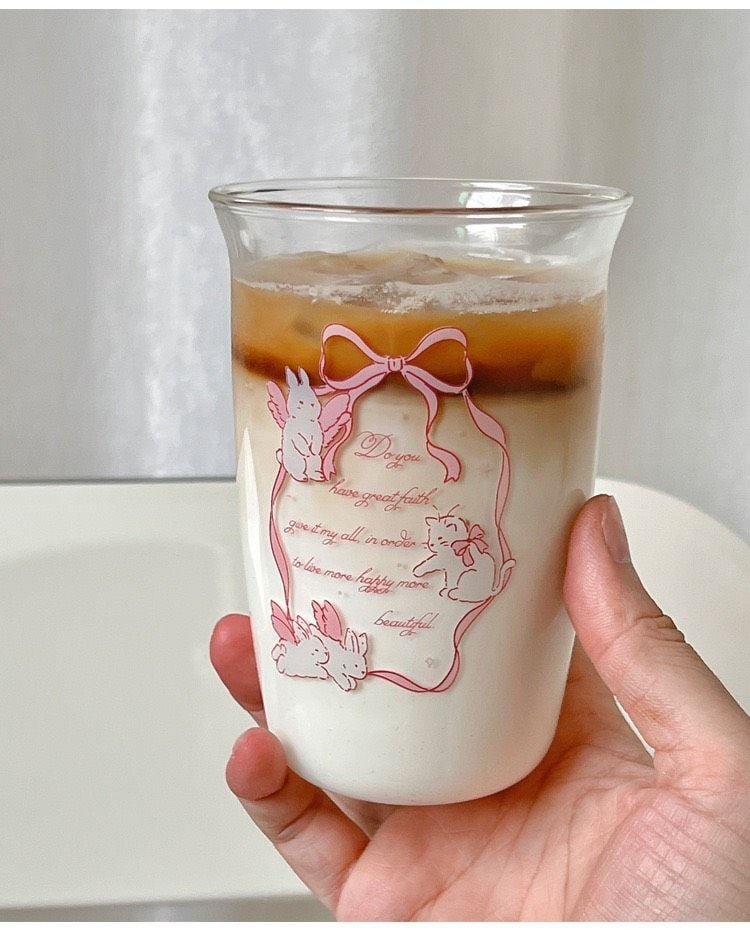  Cốc Nơ Thỏ Nơ Hồng 