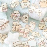  Sticker Gấu, Mèo 