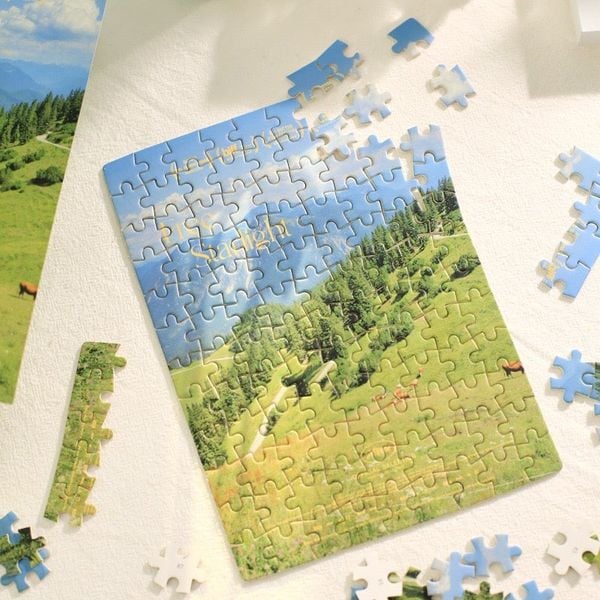  Tranh Ghép Hình Phong Cảnh 