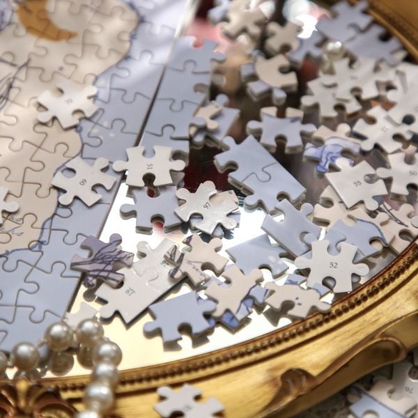  Tranh Ghép Hình Hoa Hồng 