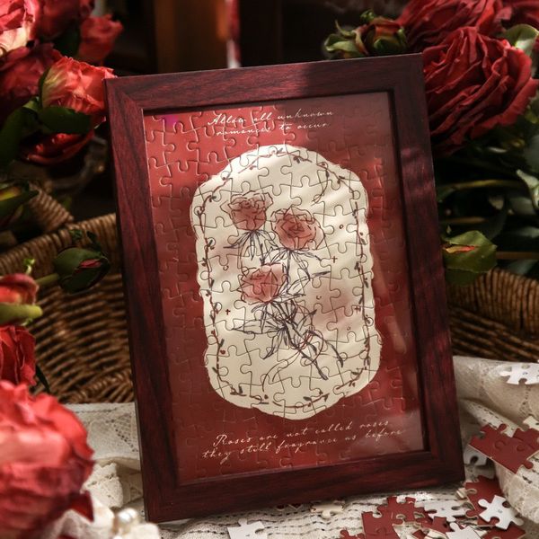  Tranh Ghép Hình Hoa Hồng 