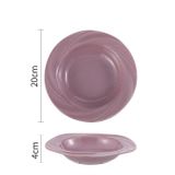  Đĩa Pastel Viền Sóng 