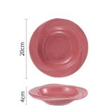  Đĩa Pastel Viền Sóng 