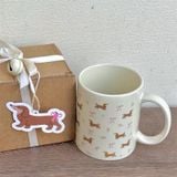  Cốc Cún Nơ Hồng 