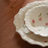  Đĩa Hoa Tulip Retro 