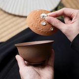  Chén Trà Gốm Bùn Thỏ 