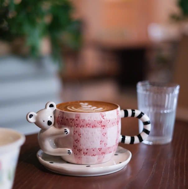  Set Tách Gấu Koala Hồng 