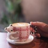 Set Tách Gấu Koala Hồng 