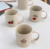  Cốc Giáng Sinh Màu Men 