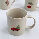  Cốc Giáng Sinh Màu Men 