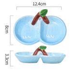  Đĩa Gia Vị Trái Cây 
