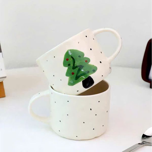  Cốc Cây Thông Chấm Bi 