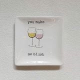  Đĩa Vuông Wine 