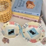  Bát, Đĩa Mèo Lười Dễ Thương 