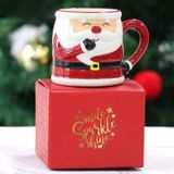  Cốc Ông Già Noel Vẽ Tay 