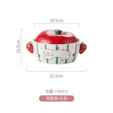  Nồi Úp Mì Dâu Tây Đáng Yêu 