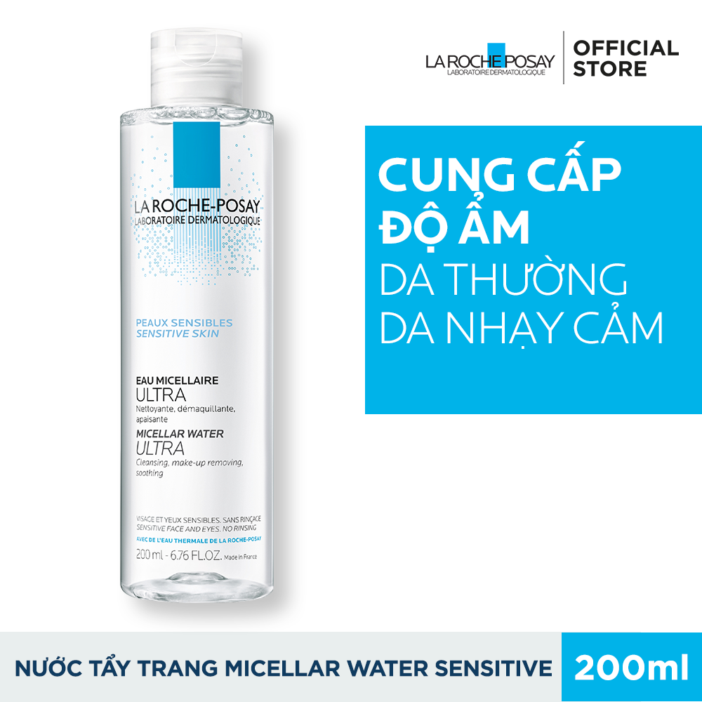  Nước tẩy trang Micellar Water cho da nhạy cảm 200ml 