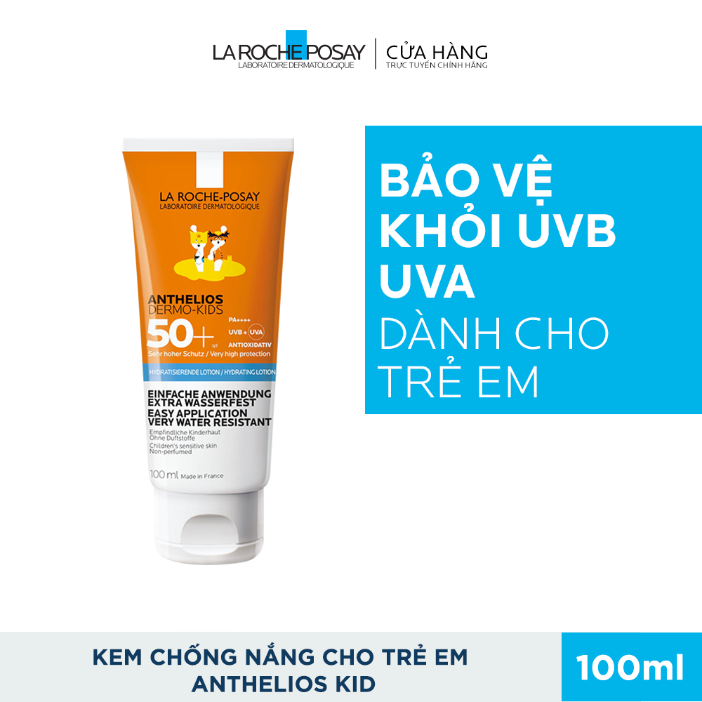  Sữa chống nắng cho trẻ em Dermo Kid SPF 50+ UVB & UVA 100ml 