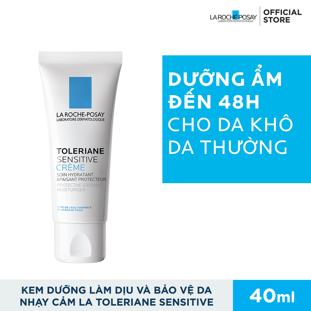  Kem dưỡng làm dịu cho da thường rất nhạy cảm Toleriane Skincare 40ml 