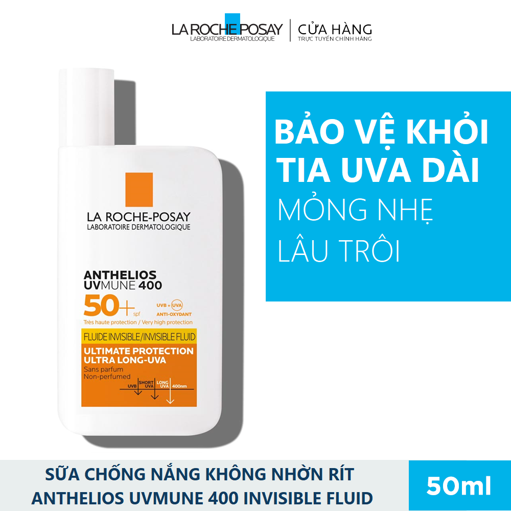  Sữa chống nắng Uvmune 400 Invisible Fluid SPF 50+ 50ml 