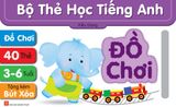 Bộ thẻ học Tiếng Anh – Đồ chơi