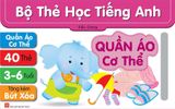 Bộ thẻ học Tiếng Anh – Quần áo và cơ thể