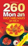 260 món ăn được nhiều người ưa thích