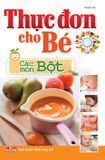 Thực đơn cho bé – các món bột